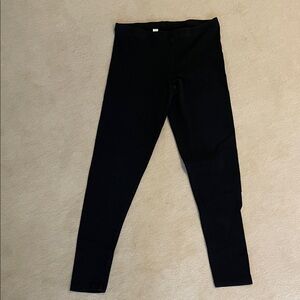 American Apparel Classic Black Leggings in size medium